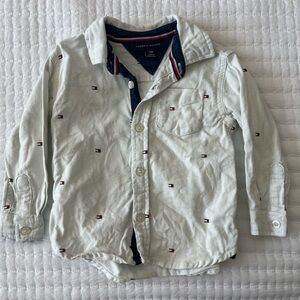 Tommy Hilfiger Button Up Shirt Sz 18months